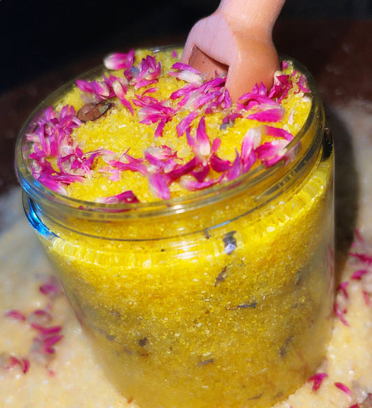 Organic Turmeric & Lavender Body Scrub